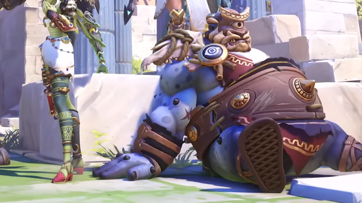 【OW2】ホグ、強化のおかげで「ピックしたらアウト確定」→「〇〇」くらいになったな