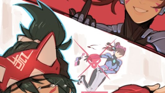 【OW2】海外勢による『キリコの名ゼリフ』を描いた絵が感動的だと話題に ←66000以上のいいねが