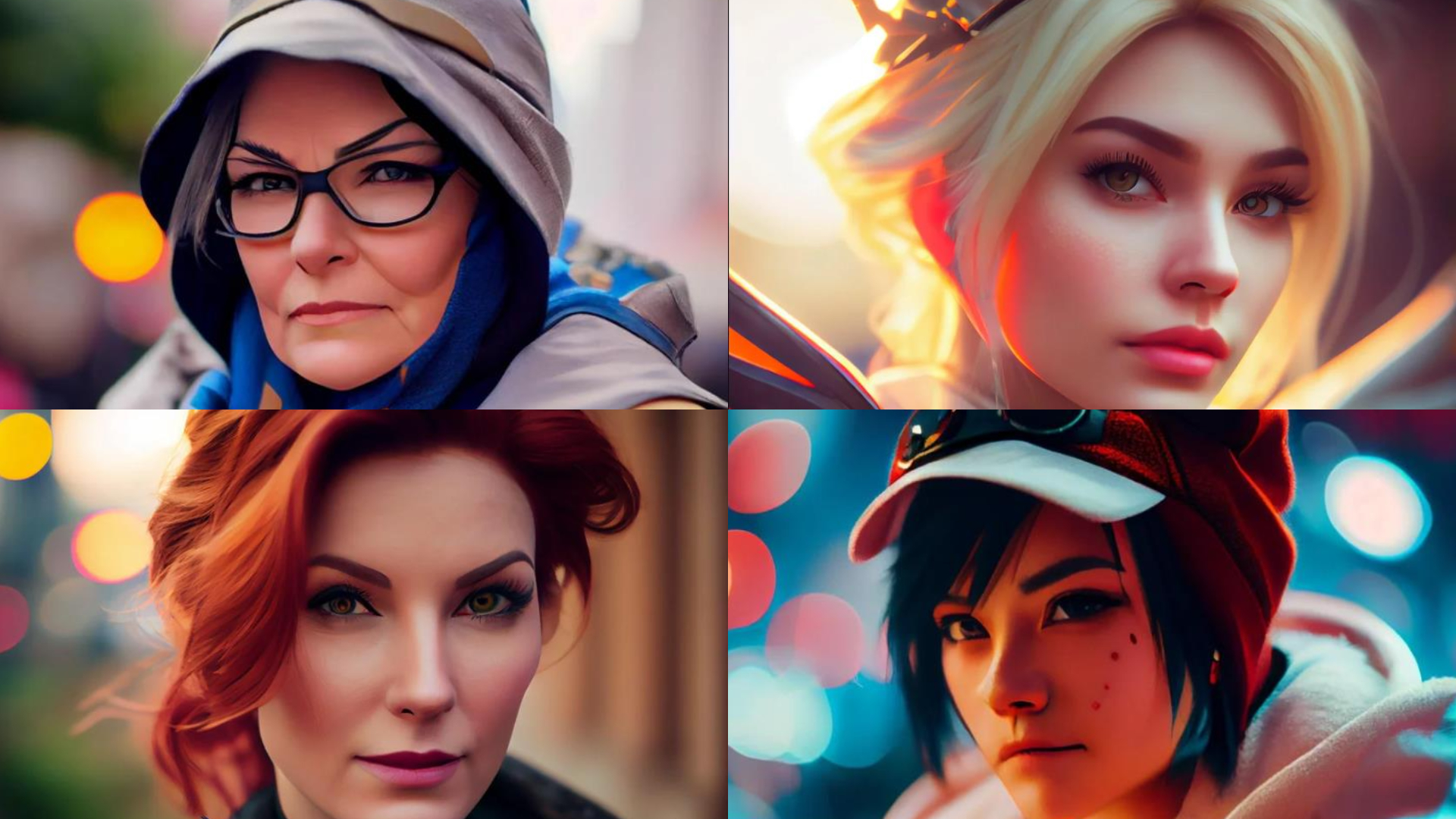 【OW2】AIによって描かれたサポートヒーローのファンアートまとめ ←美しすぎる・・・