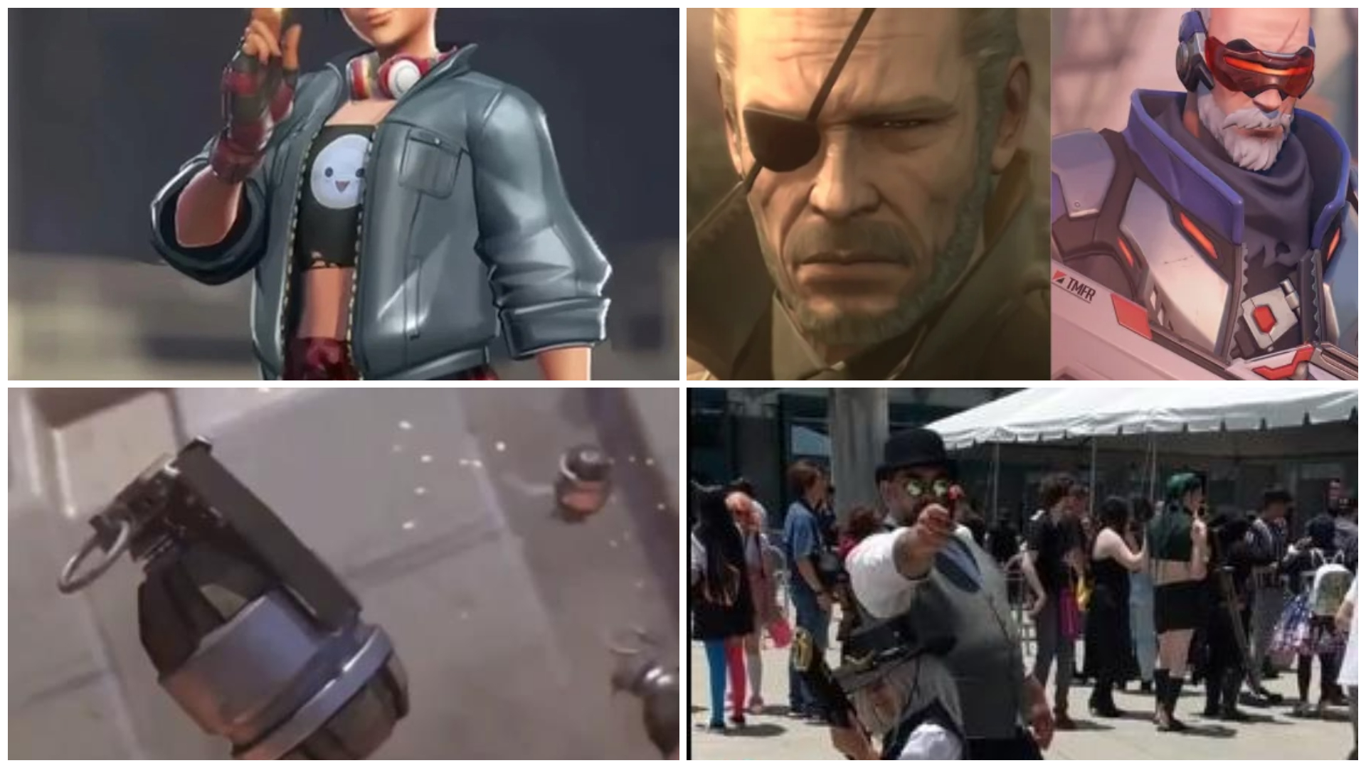 【OW小ネタ】「史上最高のOWデュオコスプレ 」「メタルギアコラボ」「キリコの新スキン」他