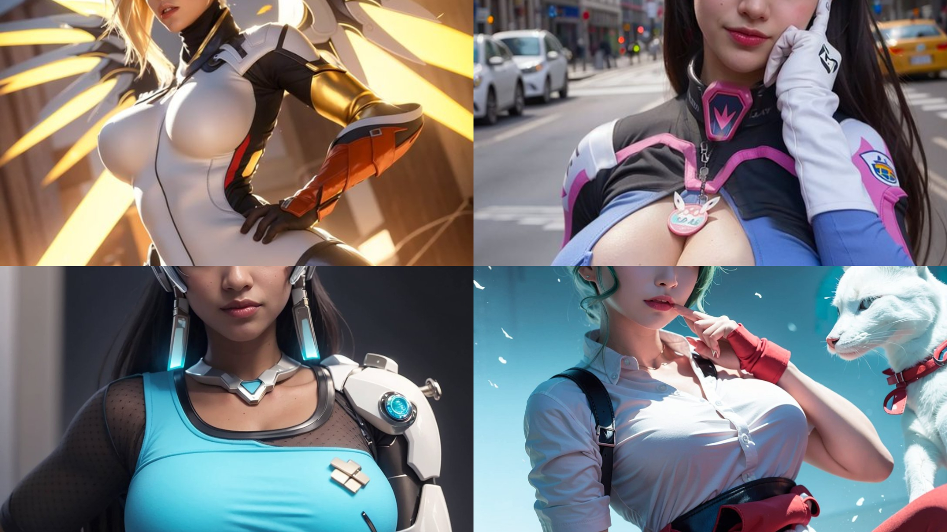 【OW2】『AIで生成されたOWコスプレ』が凄すぎると海外で話題に