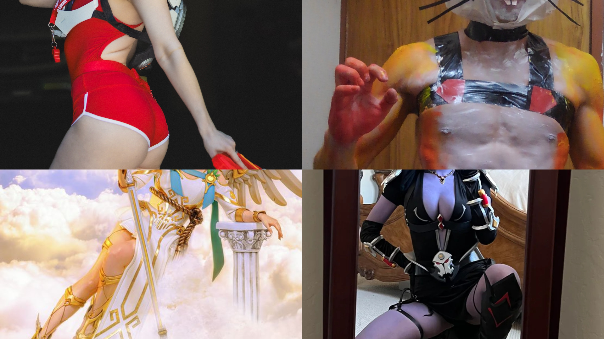 【OW2】海外勢によるコスプレまとめ「水着トレーサー」「ハム人間」「リアルなウィドウ」ほか