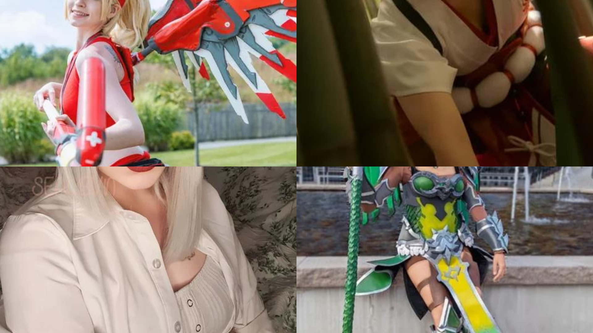 【OW2】海外勢によるコスプレまとめ「水着マーシ―」「キリコ×2」「はだけるアッシュ」他