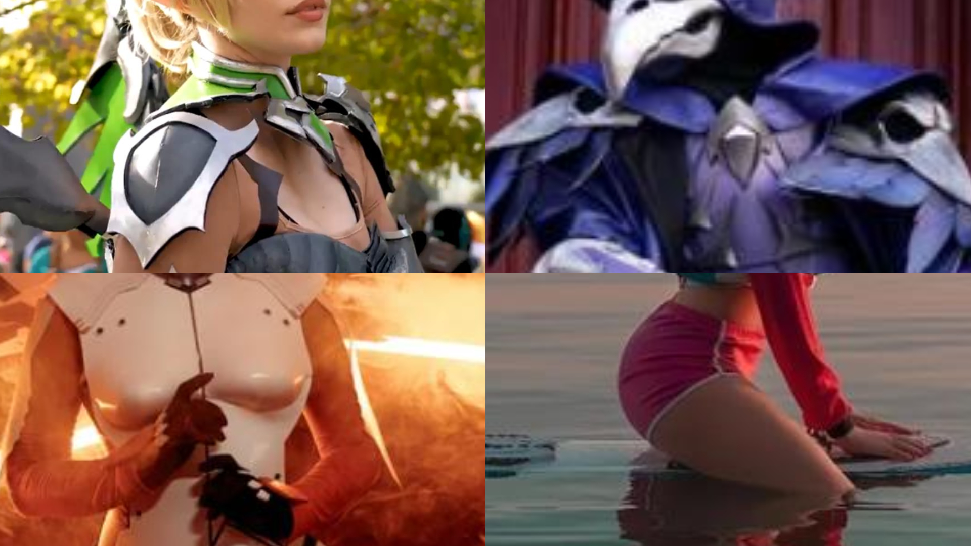 【OW2】海外勢によるコスプレまとめ「ガチマーシー」「SUPする水着Dva」「4ヒーローコラボコス」他