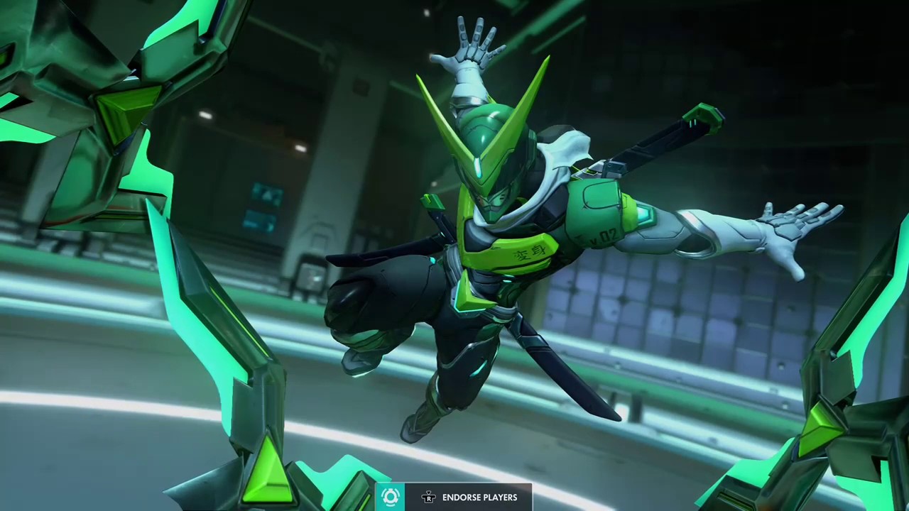 【OW2】ナノ竜剣する時に〇〇してくれるゲンジ本当に助かるわ