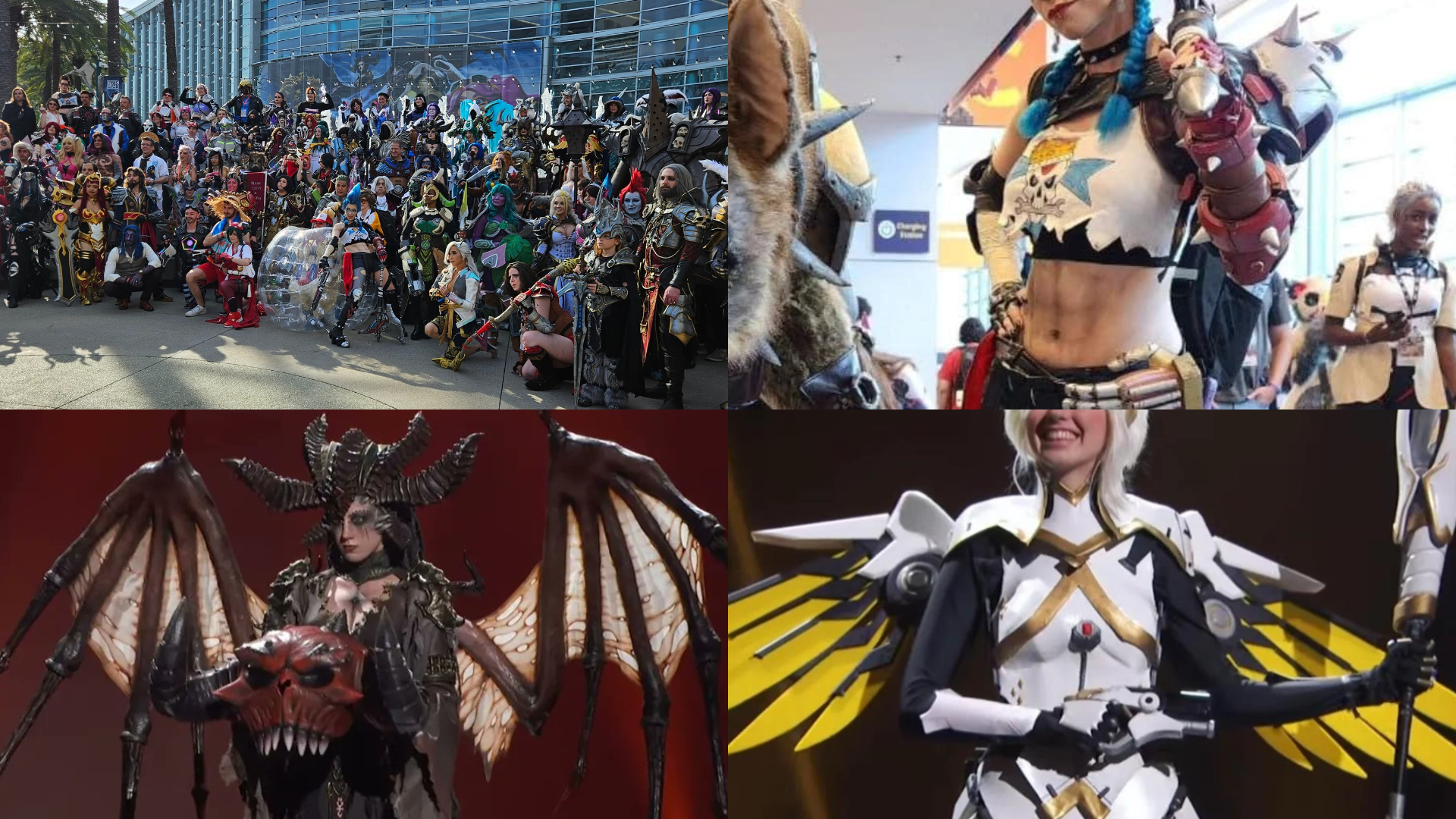 【OW2】海外勢によるコスプレまとめBlizzCon2023編「最優秀賞コスプレ」「マーシー×3」「ジャンカークイーン」他