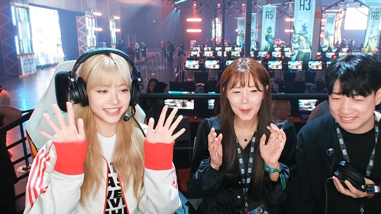 【OW2】LE SSERAFIMメンバーのBlizzcon2023でのOW2プレイシーンまとめ