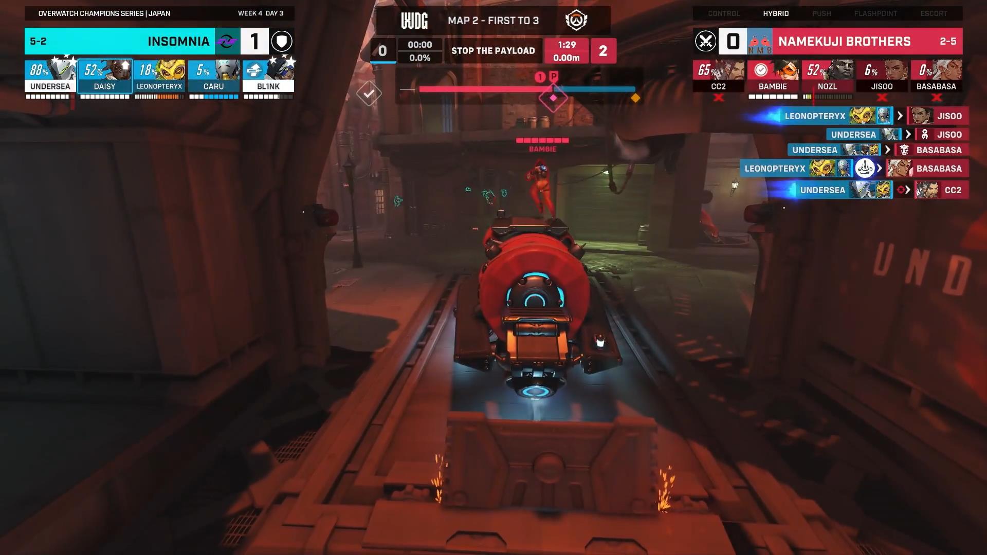 【OWCS】INSOMNIA vs ナメクジブラザーズへの海外勢の反応まとめ「史上最長のバックキャップ?」「裏道盗賊BAMBIE」