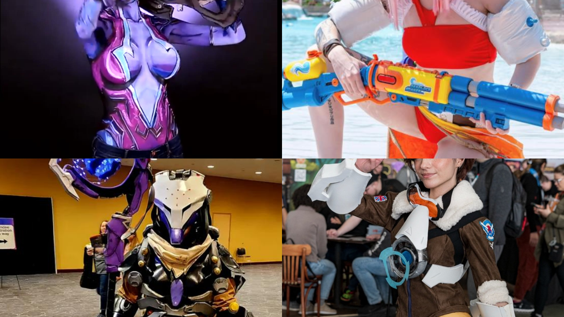 【OW2】海外勢によるコスプレまとめ「ボディペイントウィドウ」「水着アッシュ」「ちびラマットラ」ほか