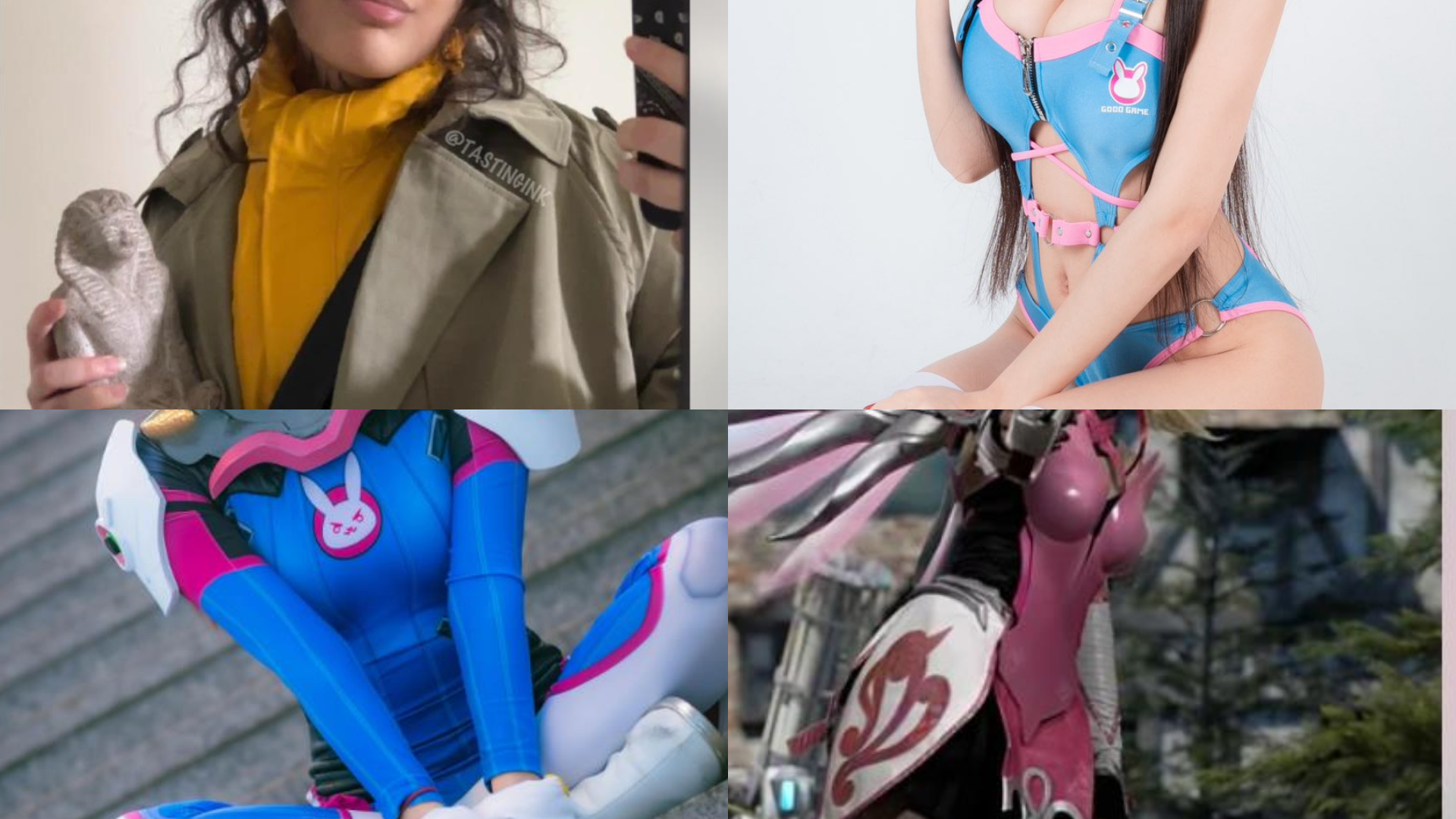 【OW2】海外勢によるコスプレまとめ「セクシーDVa」「ピンクマーシー」「ベンチャー」ほか
