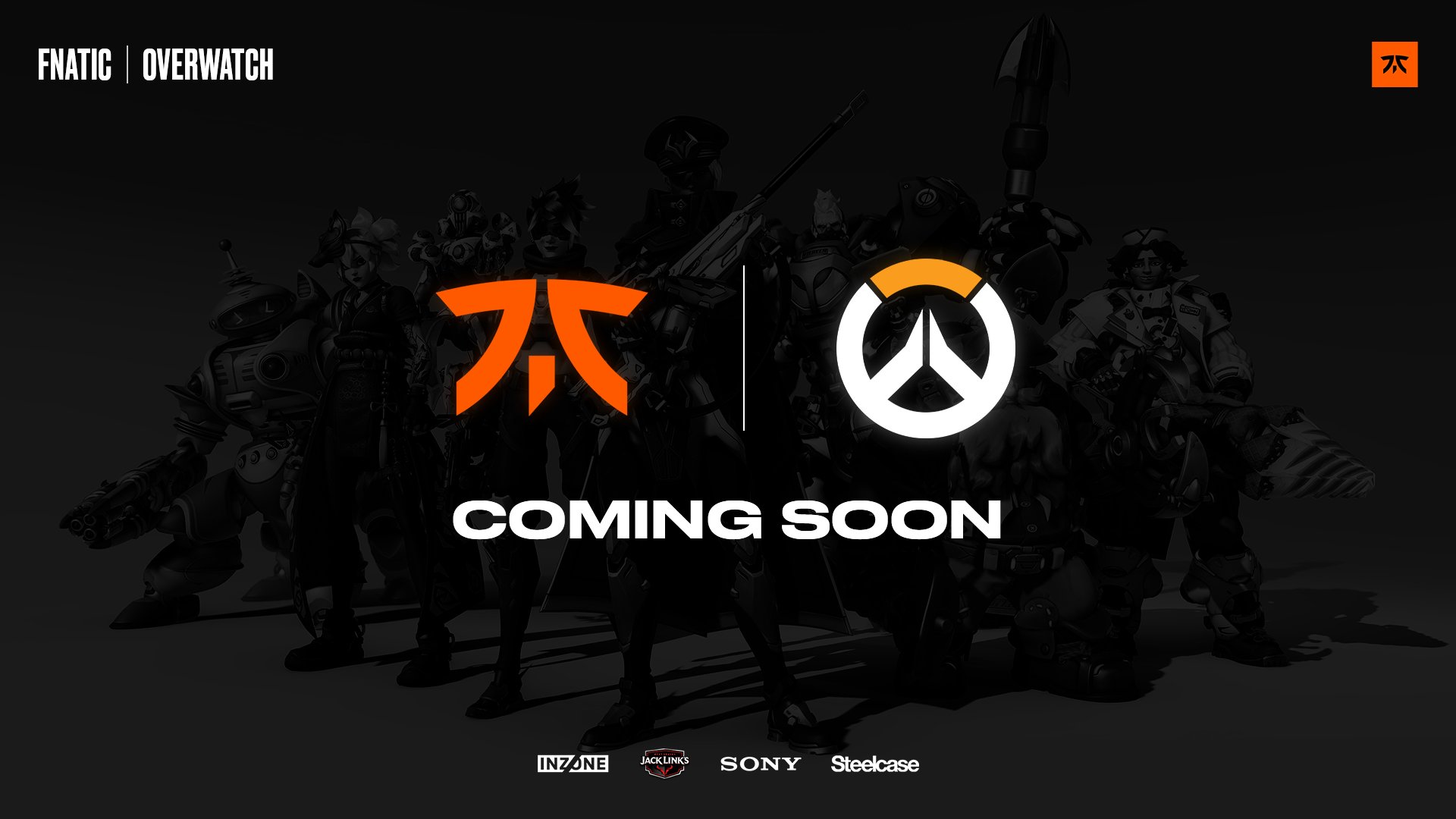 【OWCSニュース】海外超名門プロチーム『FNATIC』が7年ぶりにオーバーウォッチ部門を復活