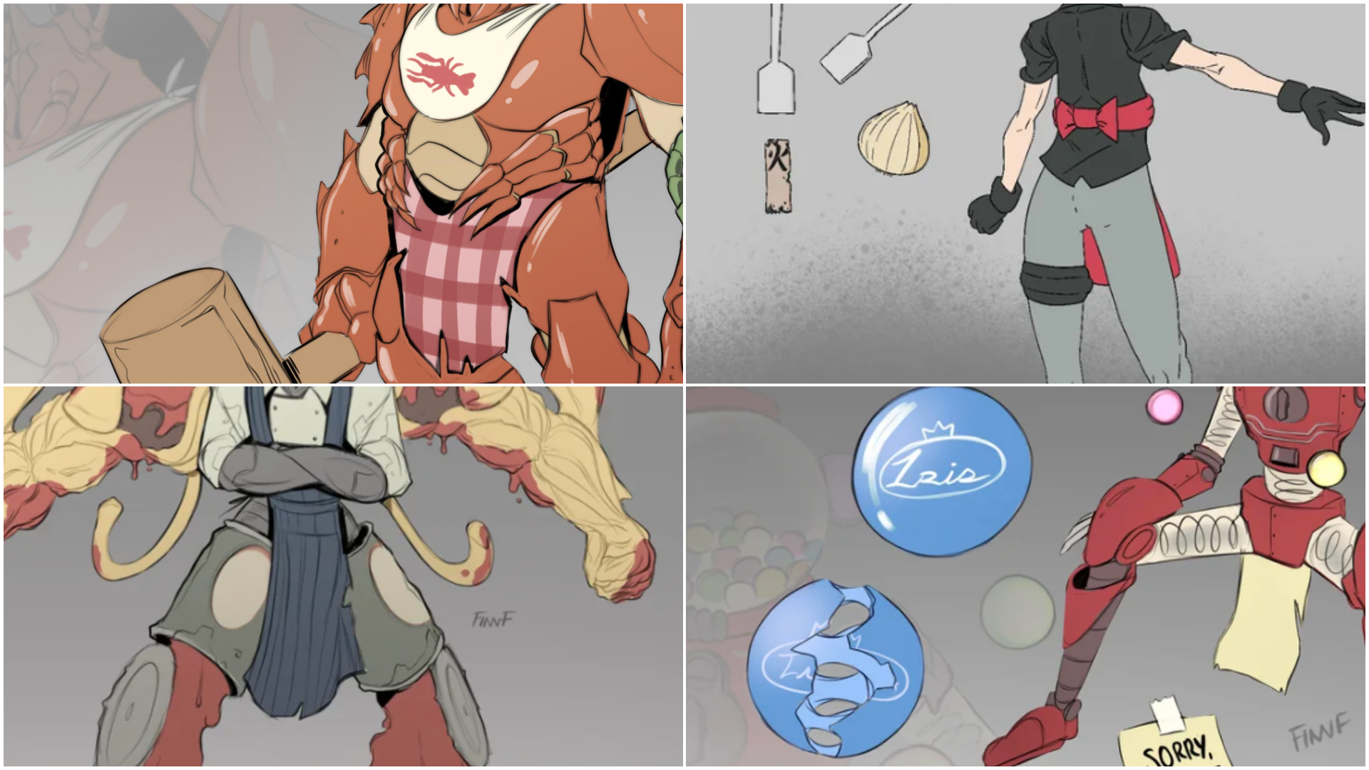 【OW2】海外勢によるスキンコンセプトまとめ「シェフキリコ」「ジョジョ × LW」「エビ蟹ハルト」ほか