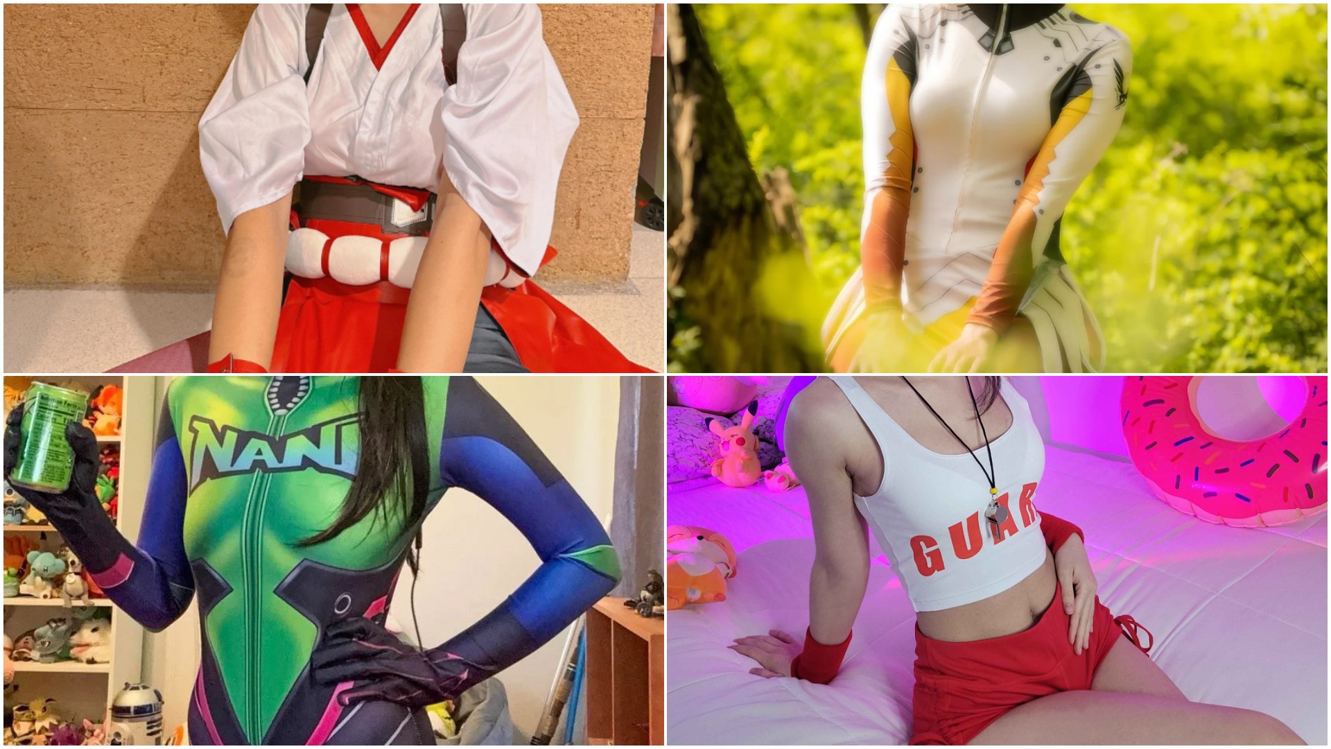 【OW2】海外勢によるコスプレまとめ「ライフガードキリコ」「ナノコーラDVA」「森の妖精マーシー」ほか