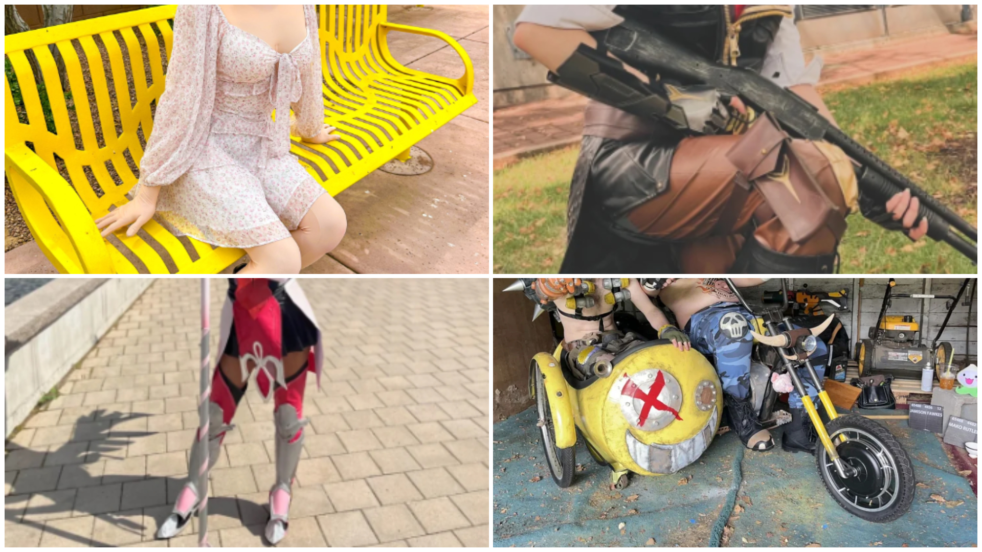 【OW2】海外勢によるコスプレまとめ「ピンクマーシー」「女体化ハルト」「仲良しホグ＆ジャンクラ」ほか