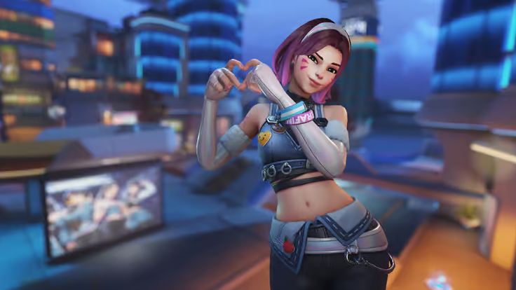 【OW2】DVaに一瞬で250族溶されるのバグだろ ←対DVaは〇〇な場所にいない方がいいぞ