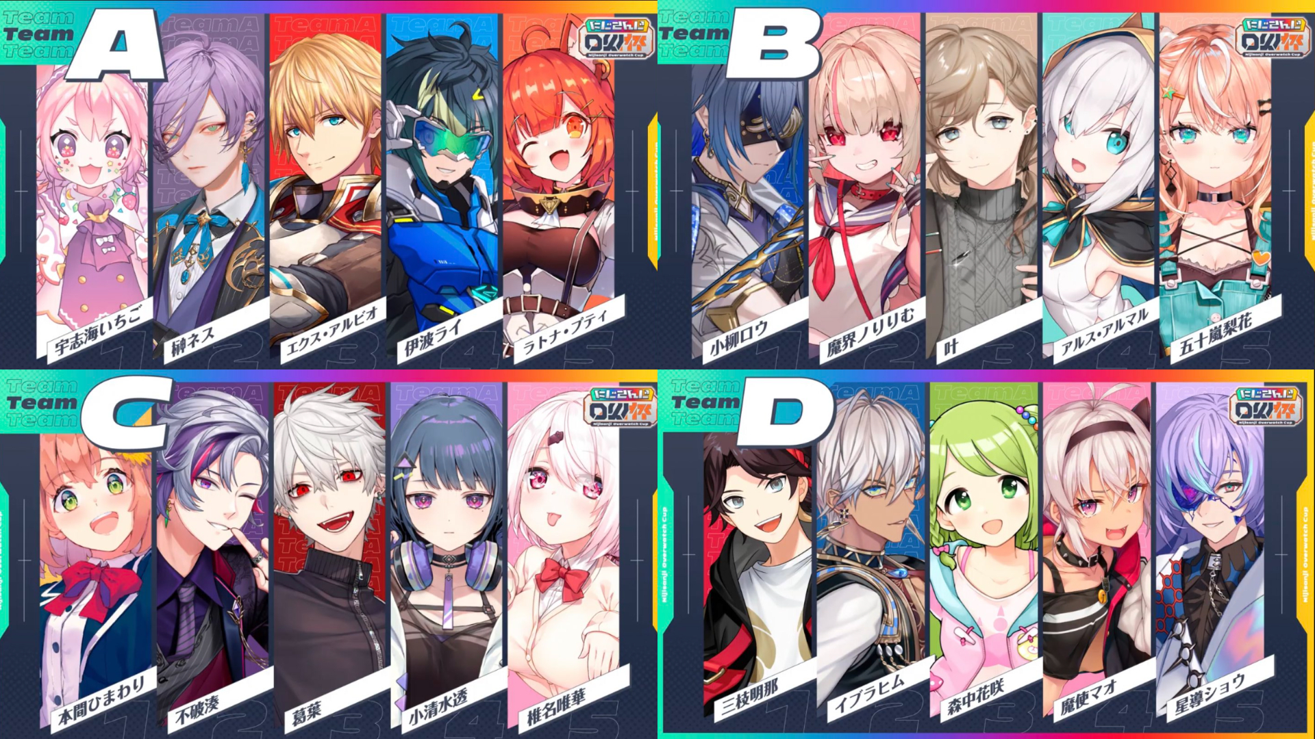 【OW2】にじさんじOW杯の詳細が公開