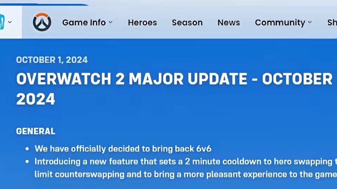 【OW2】海外勢による『最高のパッチノート』が話題にｗｗ