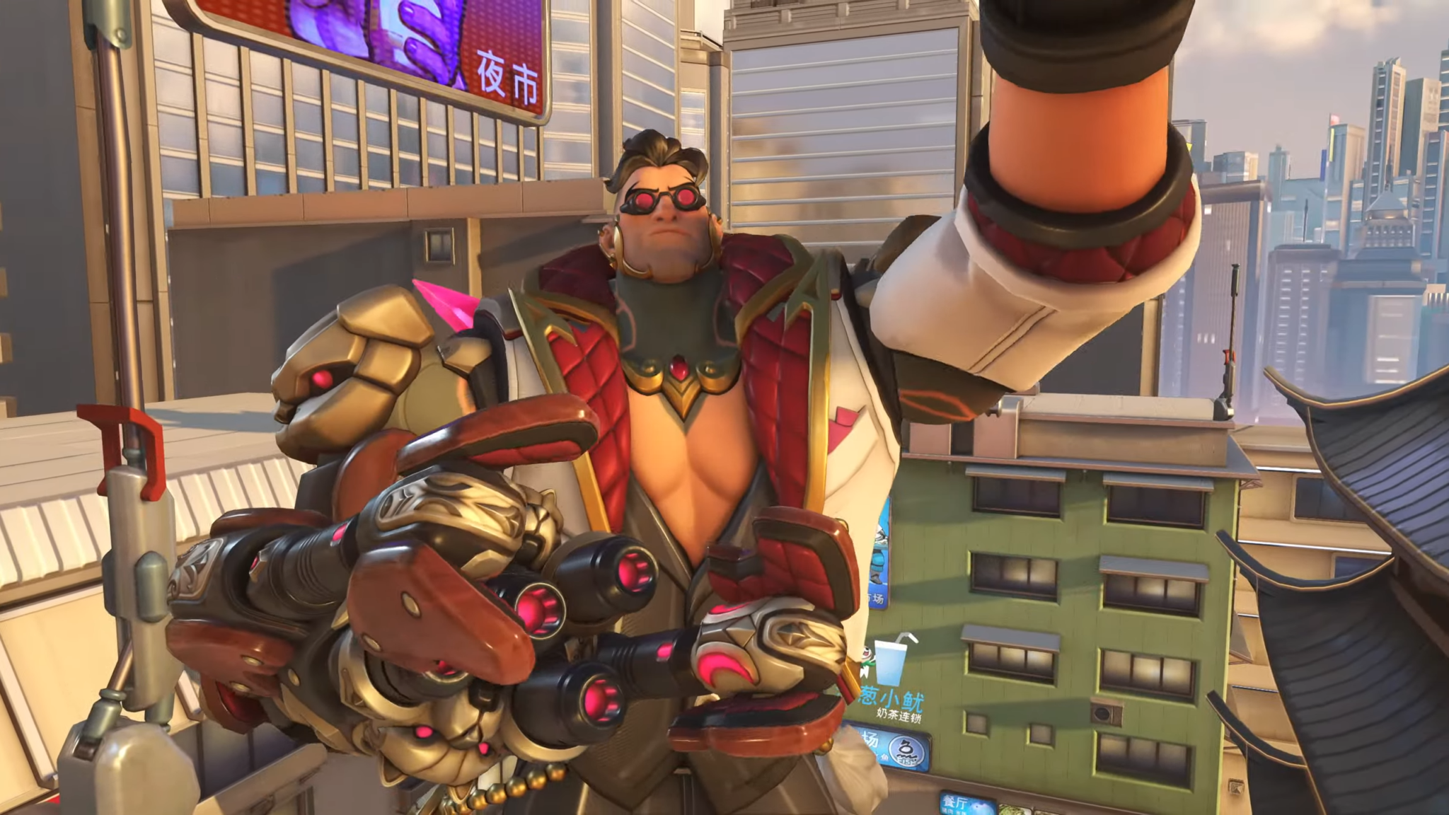 【OW2】ハザードってダイブキャラ? ←デカくなった無印時代の〇〇っぽいイメージ