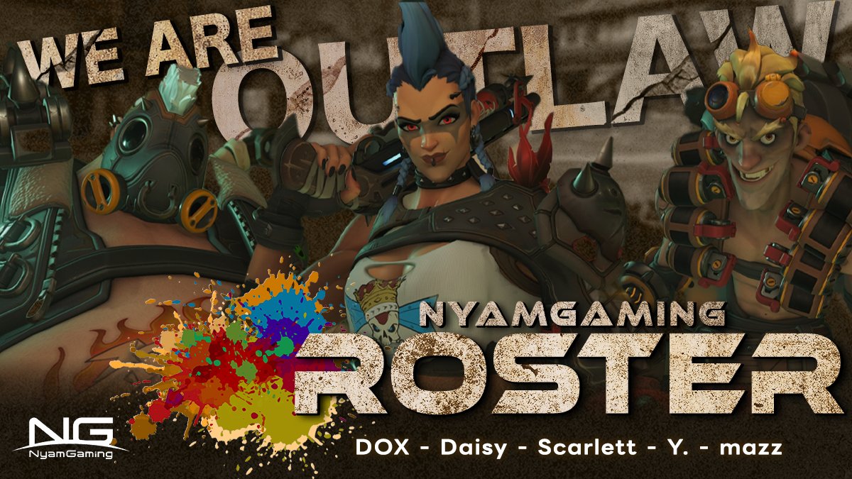 【速報】NyamGamingが2025シーズンの新ロスターを発表