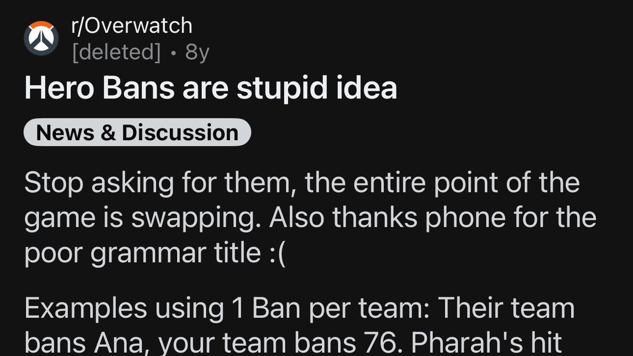 【OW2】海外掲示板の『8年前の投稿』が今になって掘り起こされ話題に