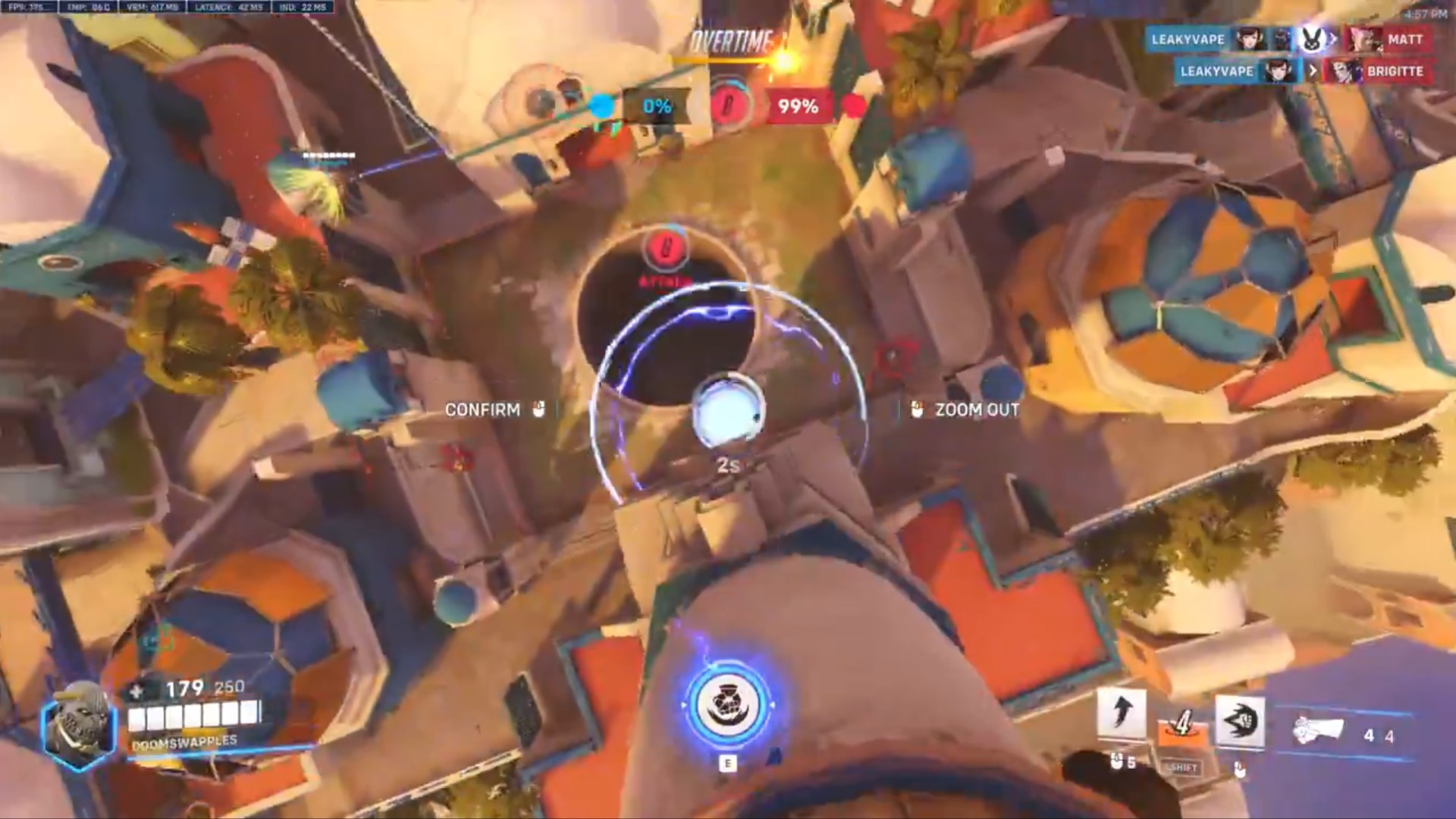 【OW2】ドゥームフィストが無限にULTを発動できるバグが発生中(なお･･･)