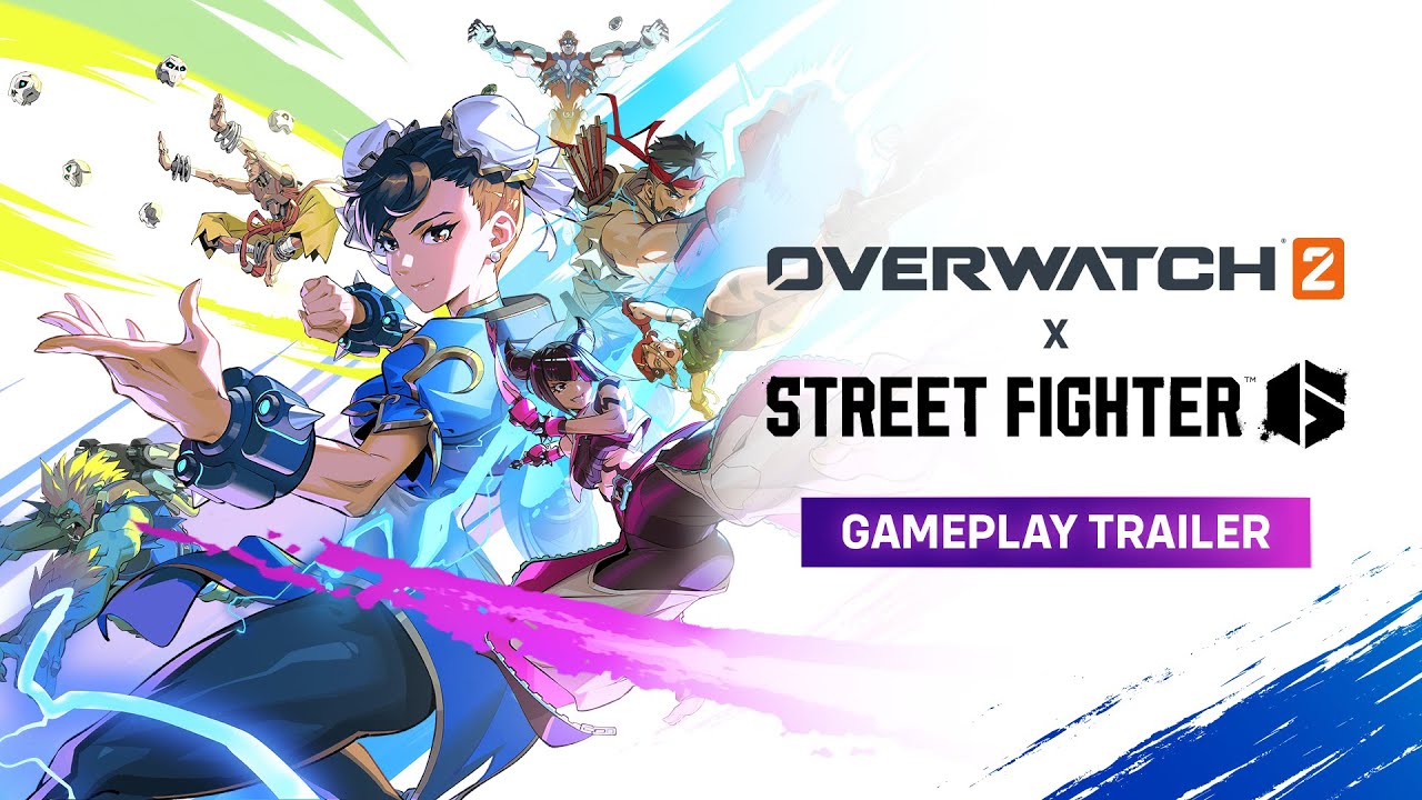 【OW2】5月20日深夜1時にSF6コラボトレーラーが公開