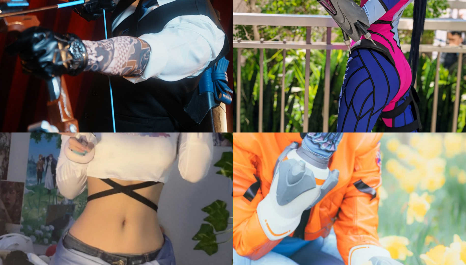 【OW2】海外勢によるコスプレまとめ「スタイル最強ルセラキリコ」「ガチウィドウ」「イケメンハンゾー」ほか