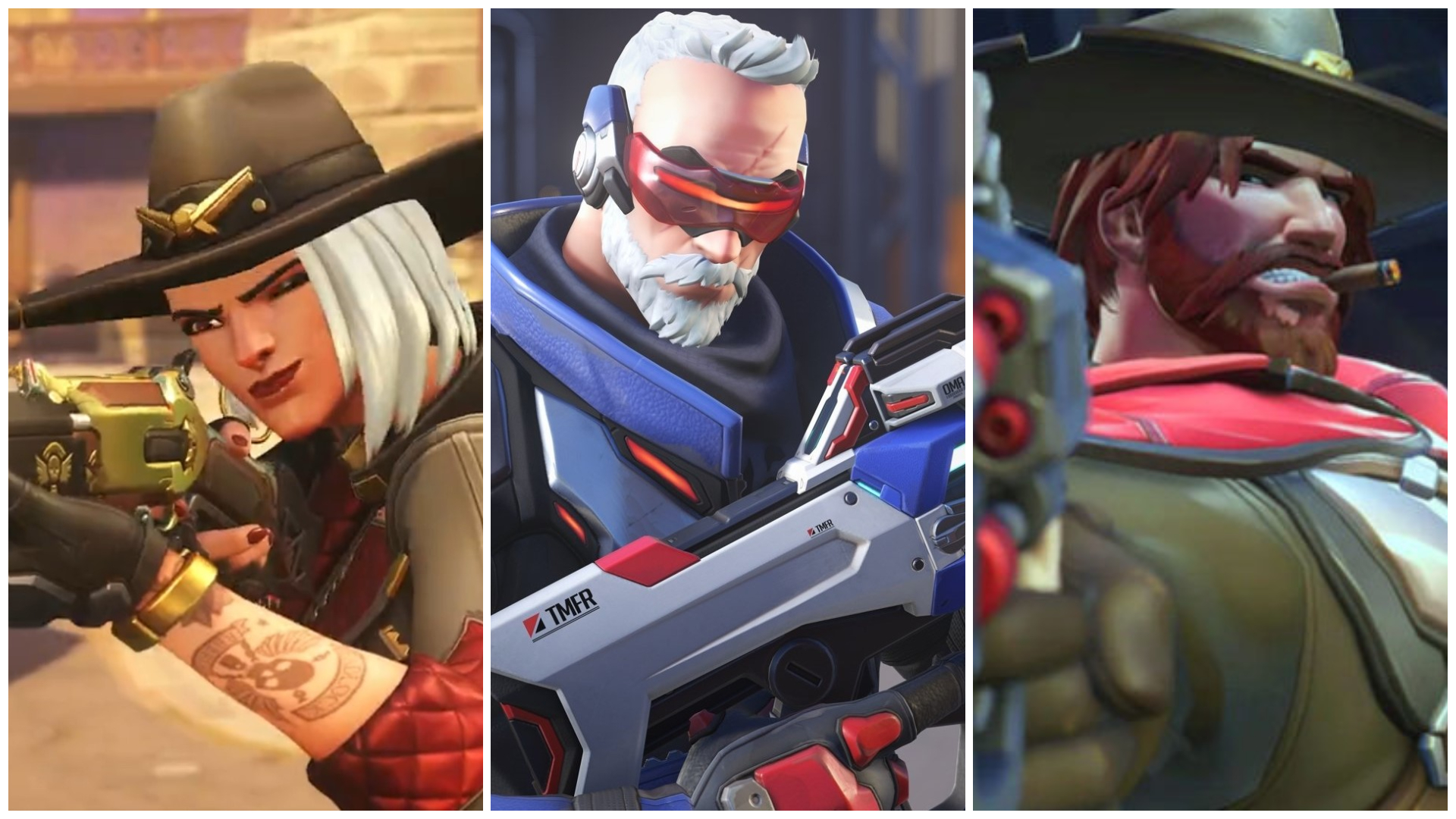 【OW2】キャス、トレ、ゲンジ、アッシュ、フレイヤ、ウィドウ ←この中で難易度低いの誰？