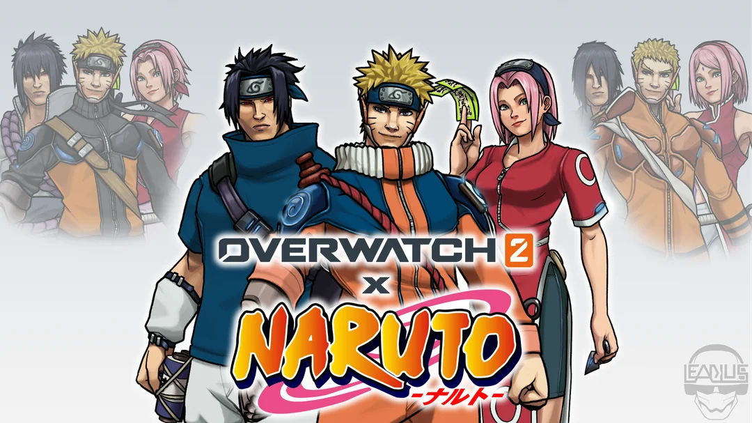 【OW2】海外勢による『ナルト×オーバーウォッチ』のファンアートが完璧すぎる
