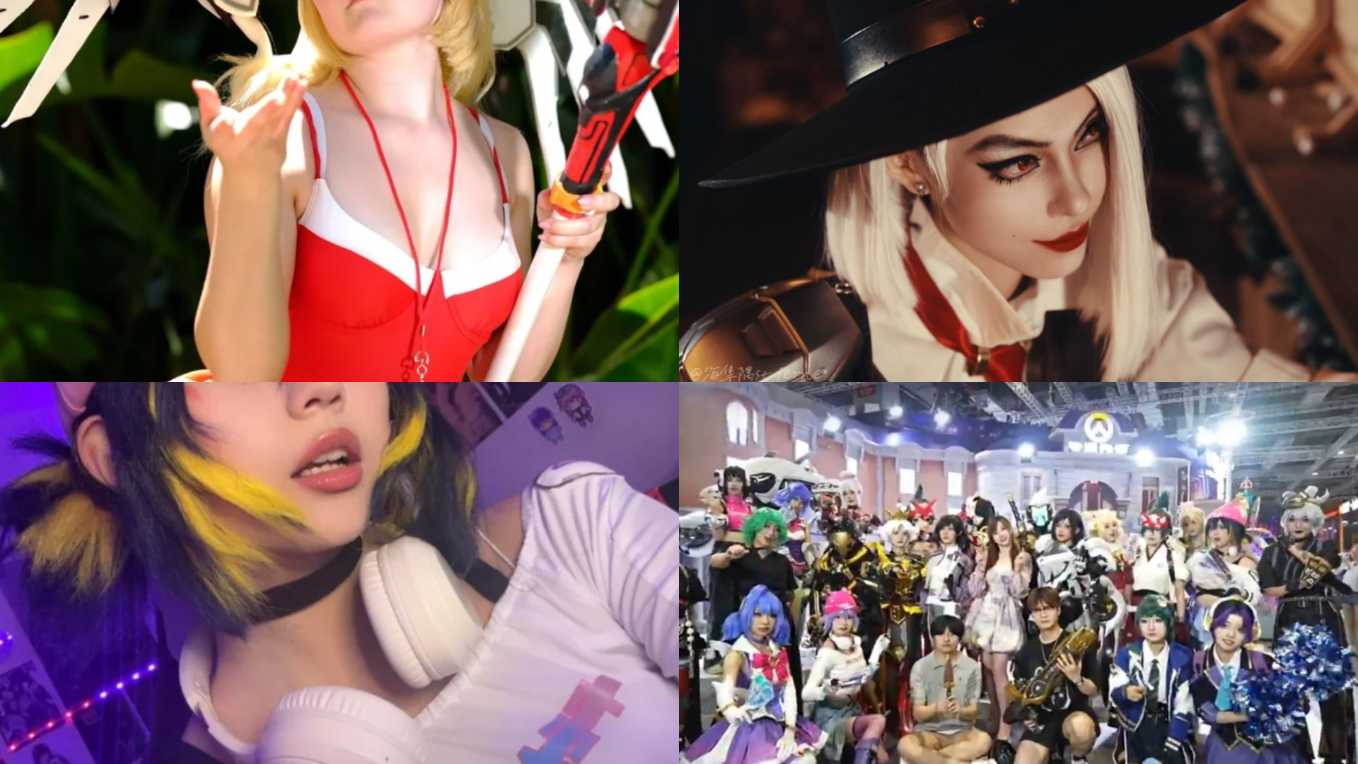 【OW2】海外勢によるコスプレまとめ「水着マーシー」「イケメンアッシュ」「大規模イベの様子」ほか