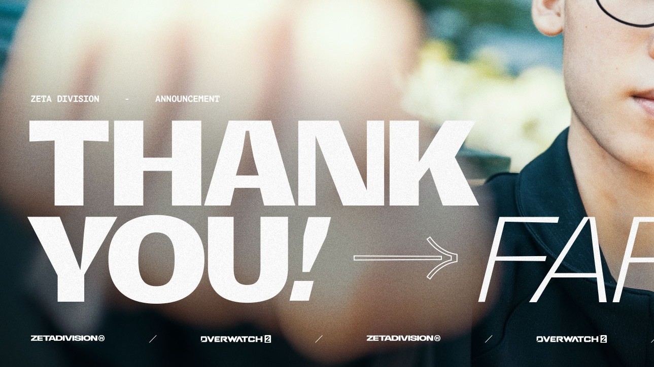 【速報】ZETA DIVISIONから選手1名の退団が正式発表