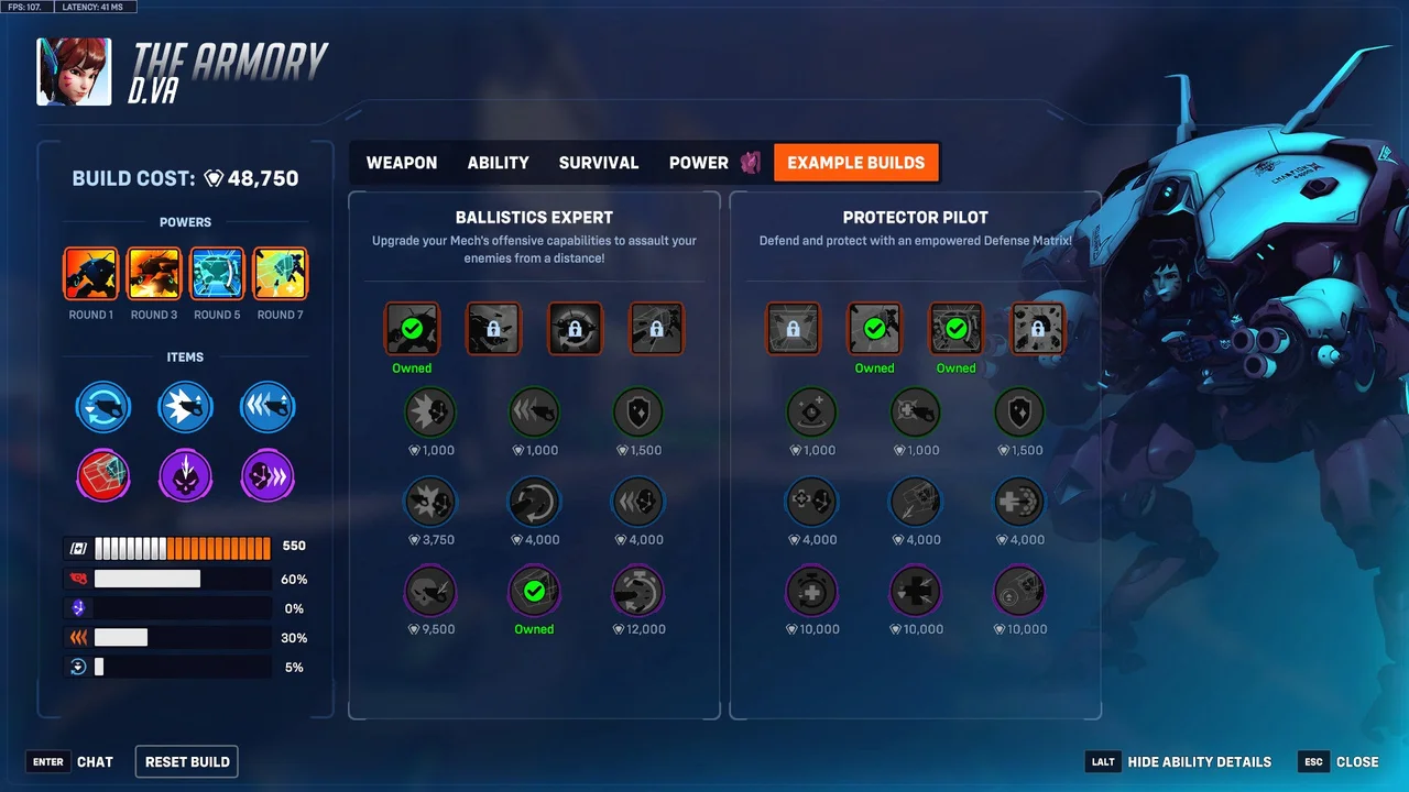 【OW2】スタジアム、このビルドの選び方してるヤツは地雷じゃね