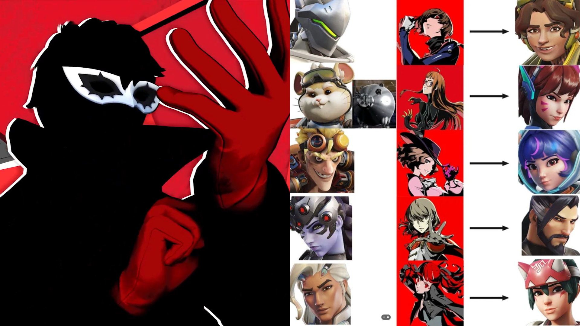 【OW2】ペルソナ5コラボで絶対来るコラボスキンはこのヒーローでしょ