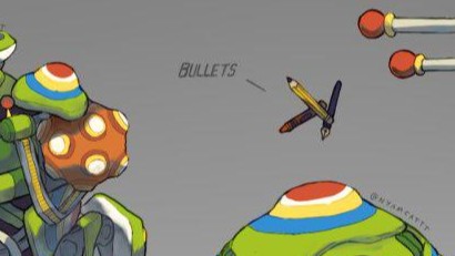 【OW2】海外勢によって『究極の神コラボスキン案』が提案されてしまう