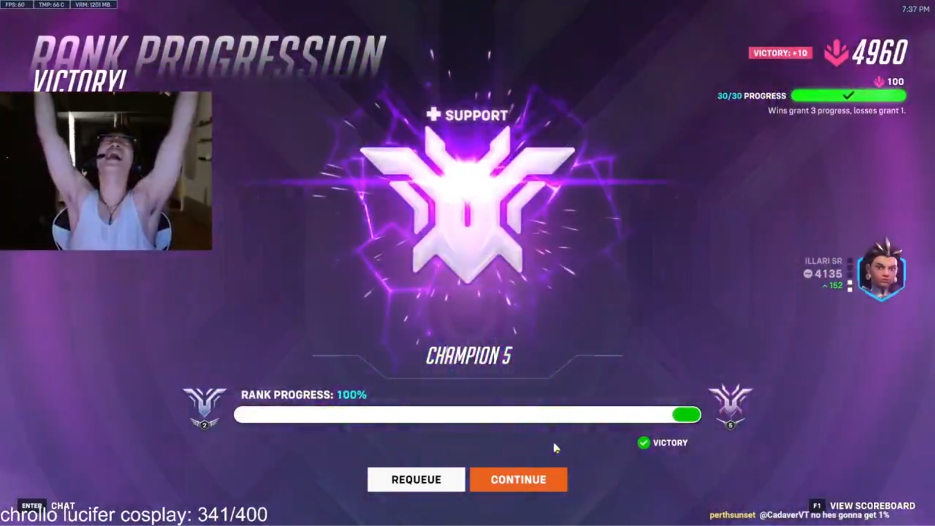 【OW2】全ロールチャンピオンチャレンジ中の海外プロ「サポはゲーム内で最も簡単」