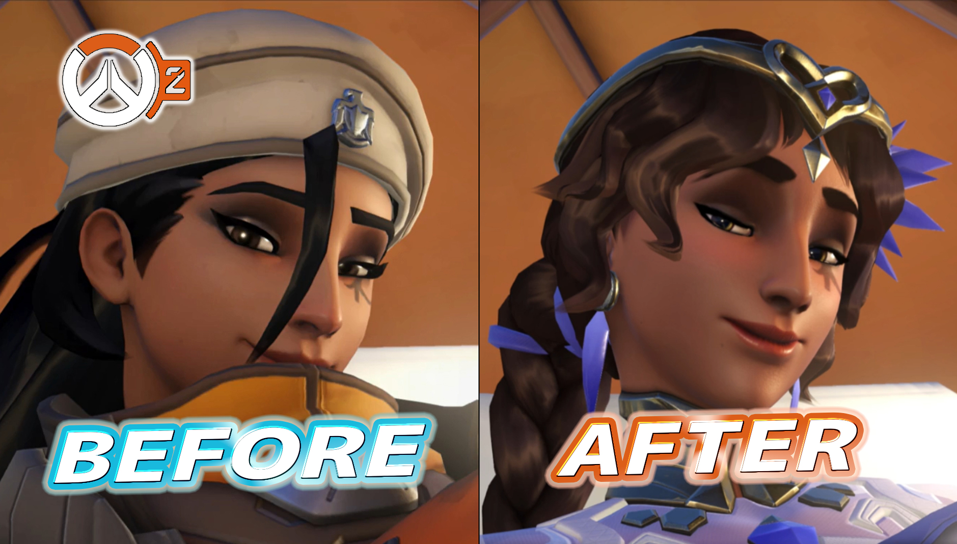 【OW2】「結婚式に向けて整形したら大失敗したアナ」の新スキンがプチ炎上中