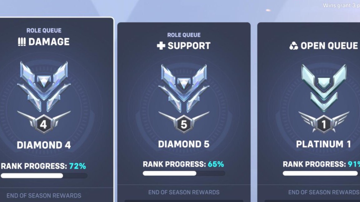 【OW2】プラチナ〜ダイヤ帯、〇〇だらけで完全に運ゲーになってる問題