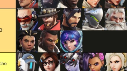 【OW2】ランク1位による『シーズン19.5のランクマヒーローティアリスト』