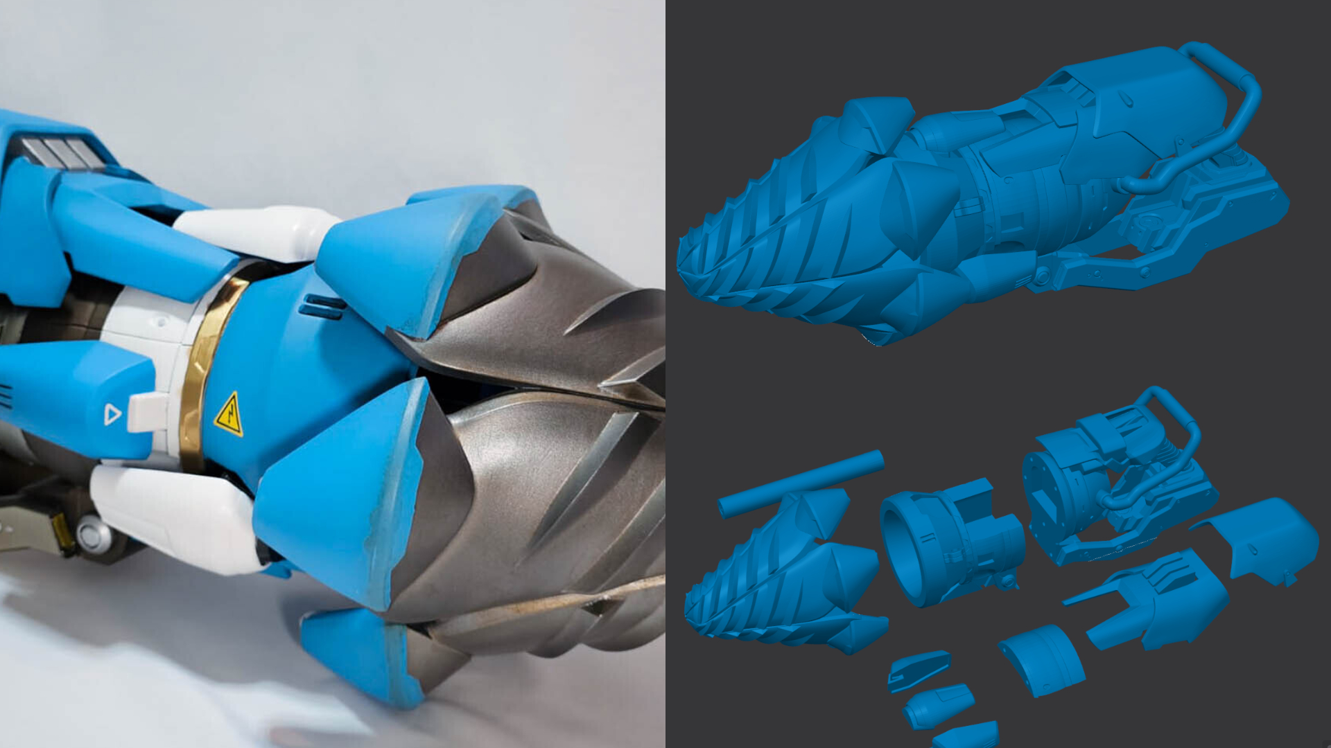 【OW2】ガチすぎるベンチャードリルを作り出す猛者現る、回転ギミック付きの本格3Dモデル