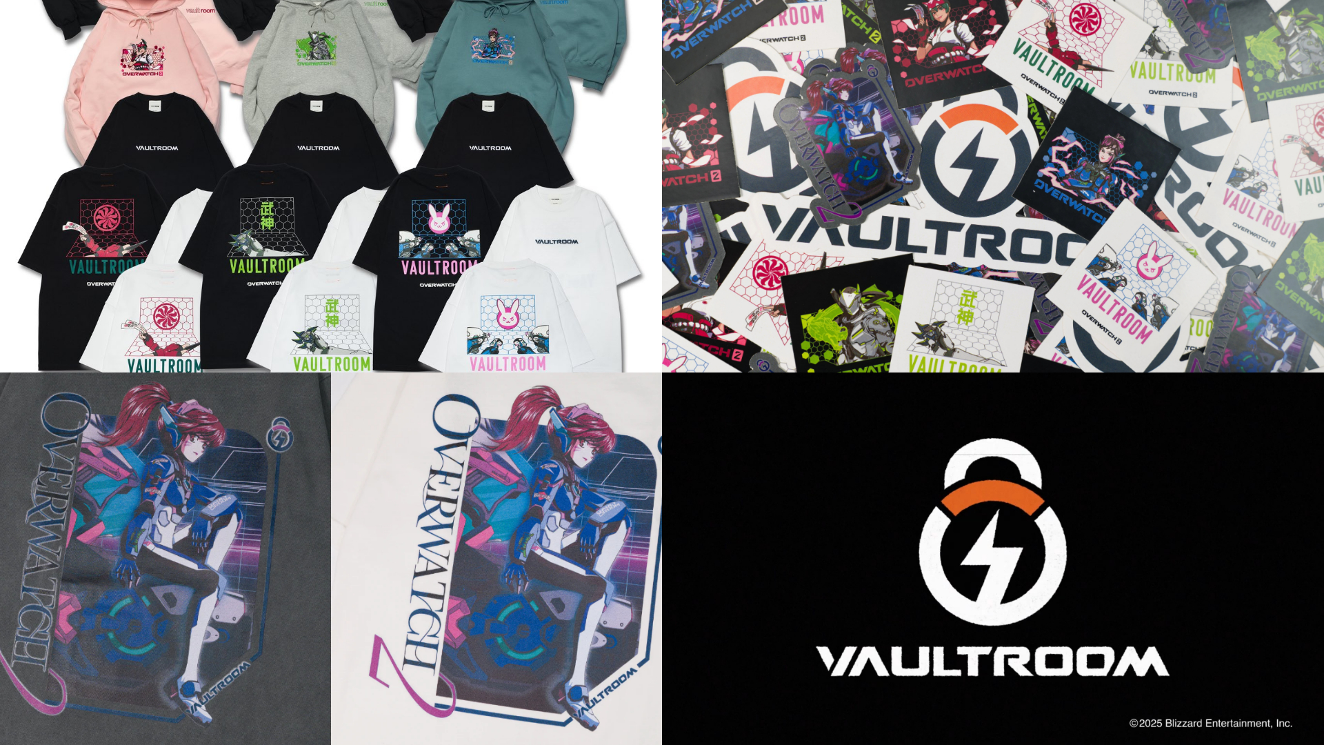 【OW2】vaultroom × OVERWATCH 2コラボの全詳細公開、12月9日午前0時より第1弾販売開始