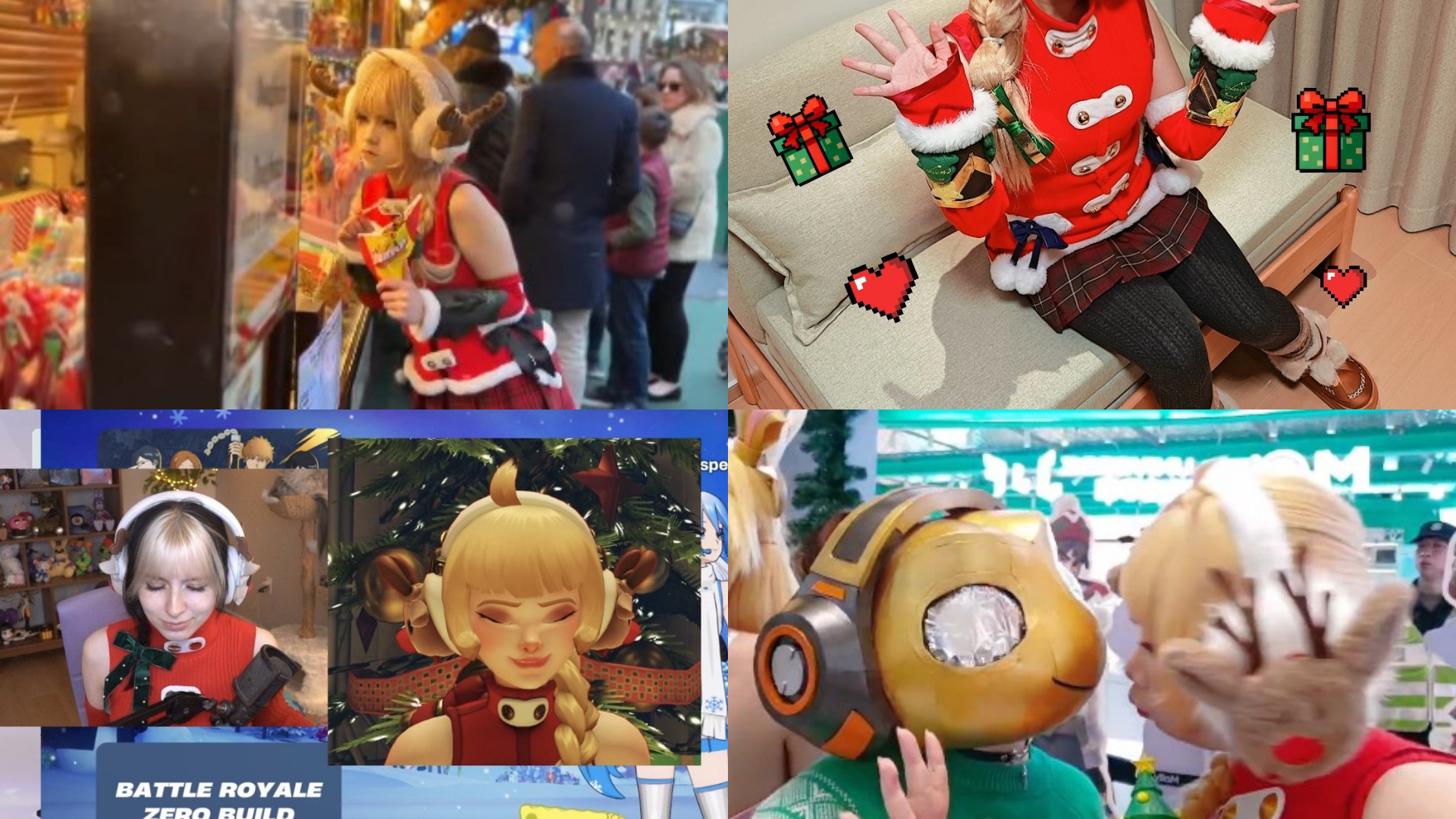 【OW2】海外勢によるコスプレまとめ『クリスマス特集』編