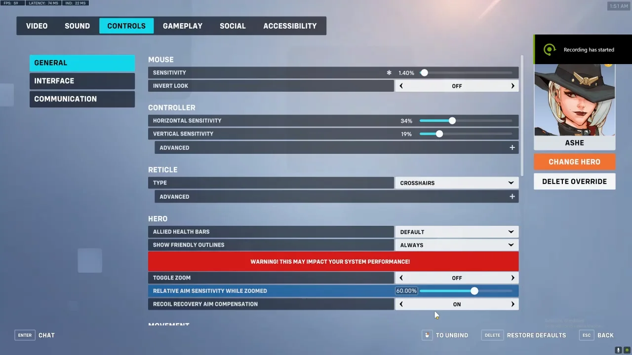 【OW2】感度400DPI・7でプレイしてるんだけど低すぎ？ ←エイム最強プロの場合･･･