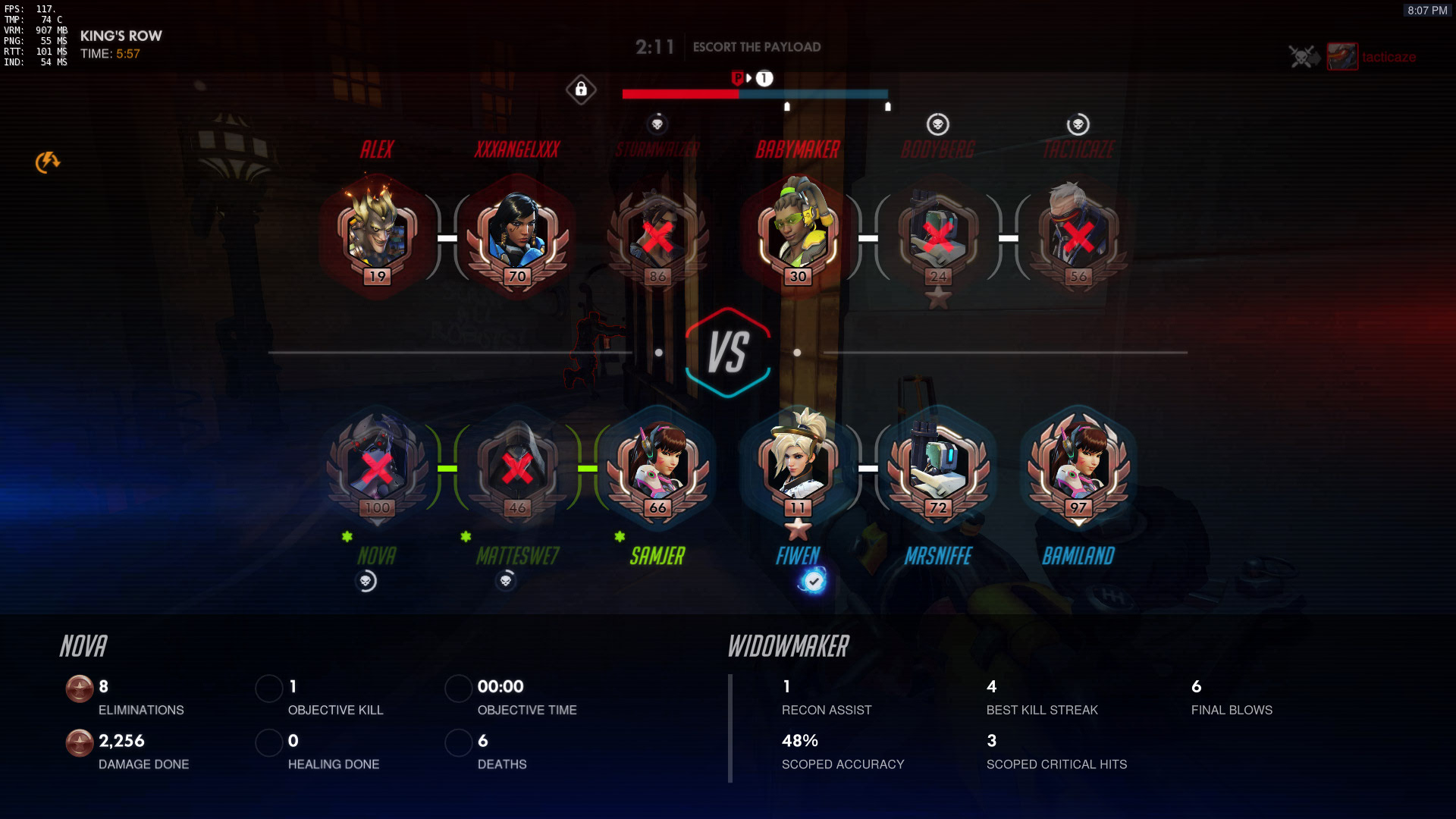 【OW2】個別ランク出せるならパーティ表示を出せ