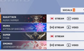 【OW2】ランキング画面に「配信情報表示」が実装、配信者の視聴者数が即増加し話題に