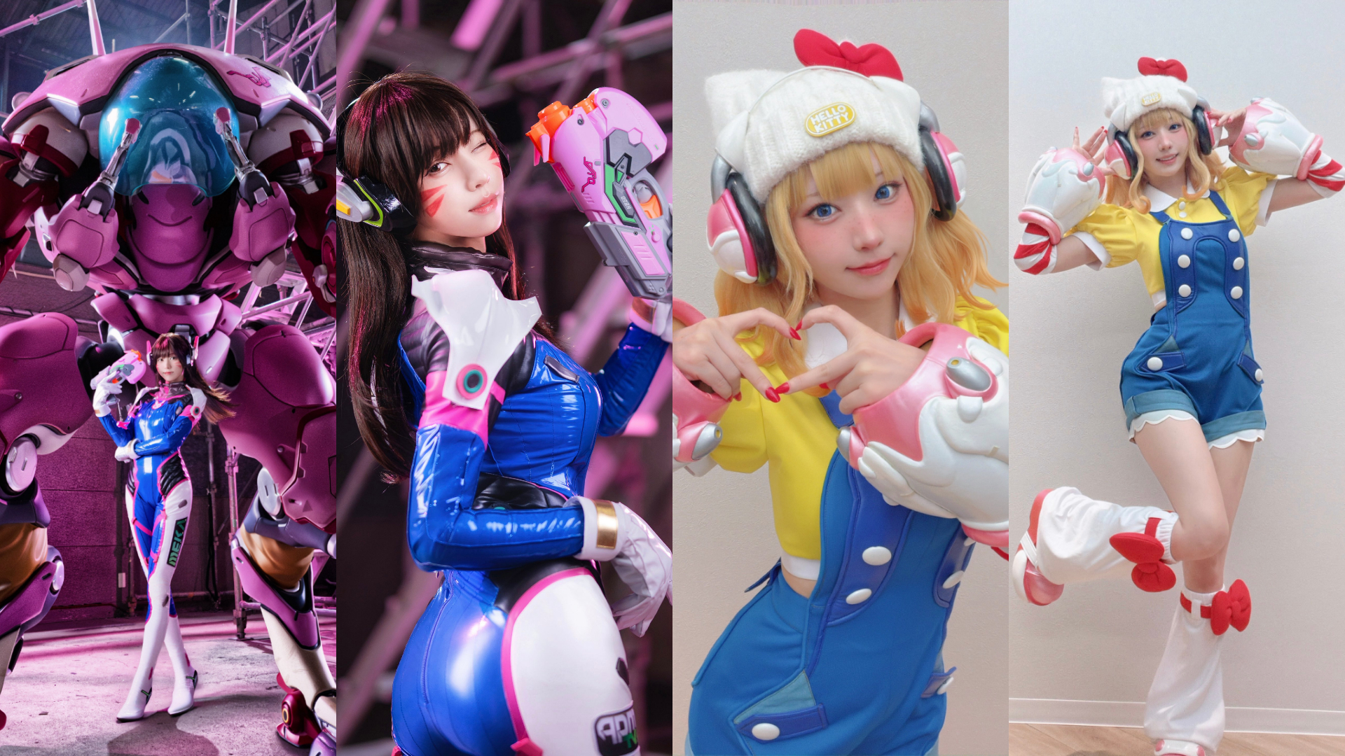 【OW】最強コスプレイヤーのえなこさんがOWコスプレを次々披露し話題に