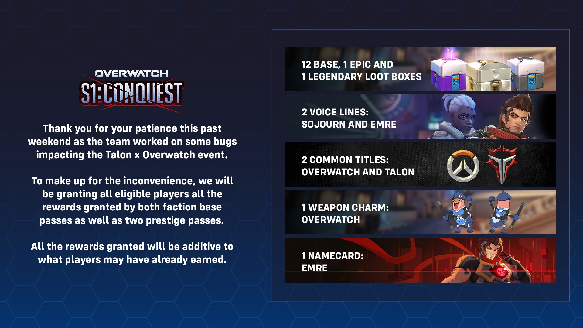 【朗報】征服の道の不具合に関する補填が配布決定