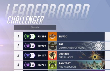 【OW2】マスタープレイヤーがNAランク1位に到達