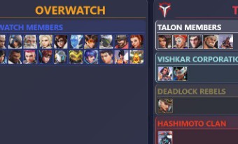 【OW2】海外勢が作った「現状の全ヒーローの所属組織一覧表」がこちら