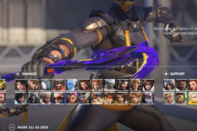 【OW】ミズキの金武器の特殊仕様がカッコよすぎると話題に