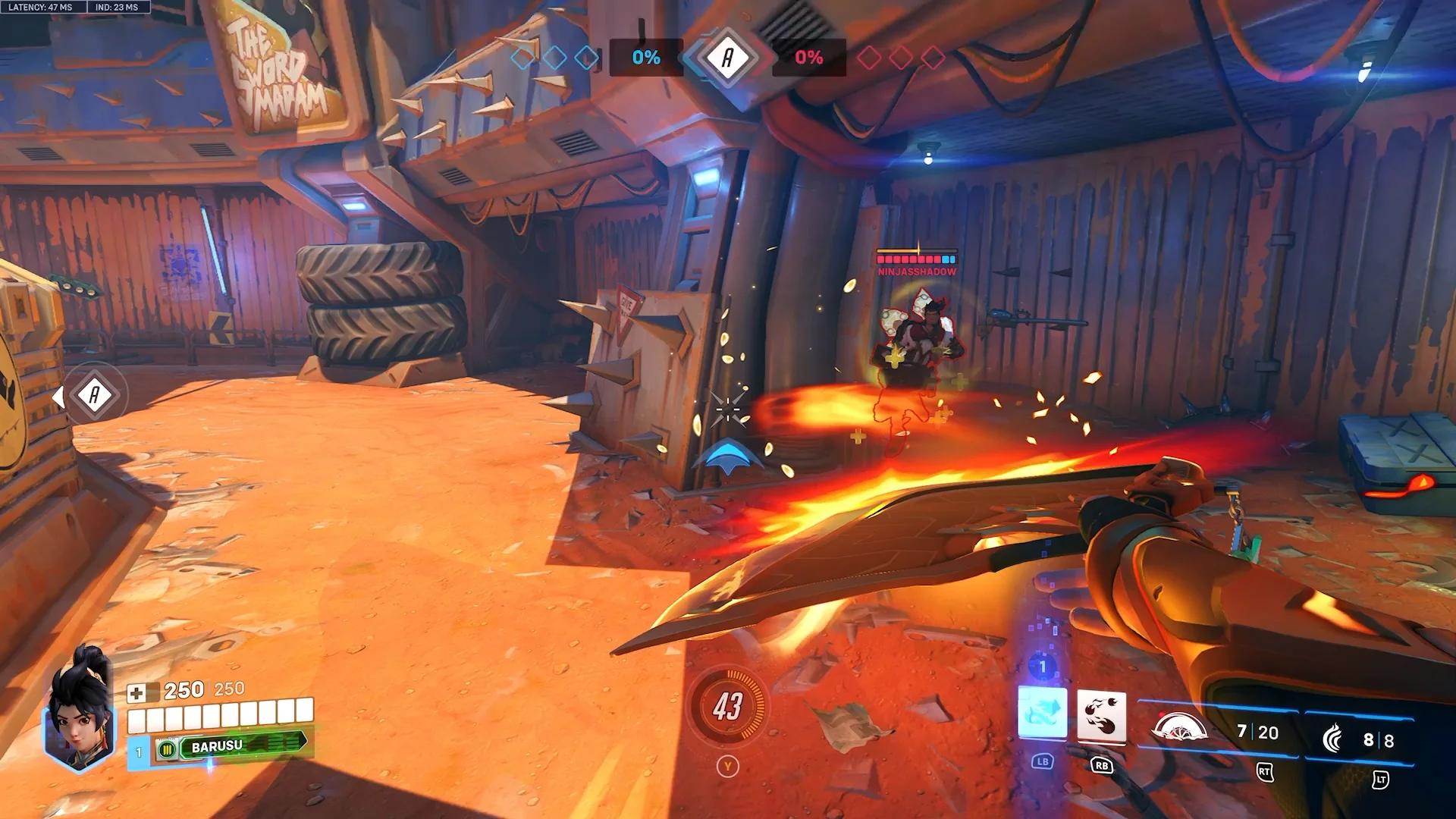 【OW】現世界王者DPS「ヴェンデッタ > アンラン。アンランはライフウィーバーみたいだ。 ゲームで何も役に立たない。」